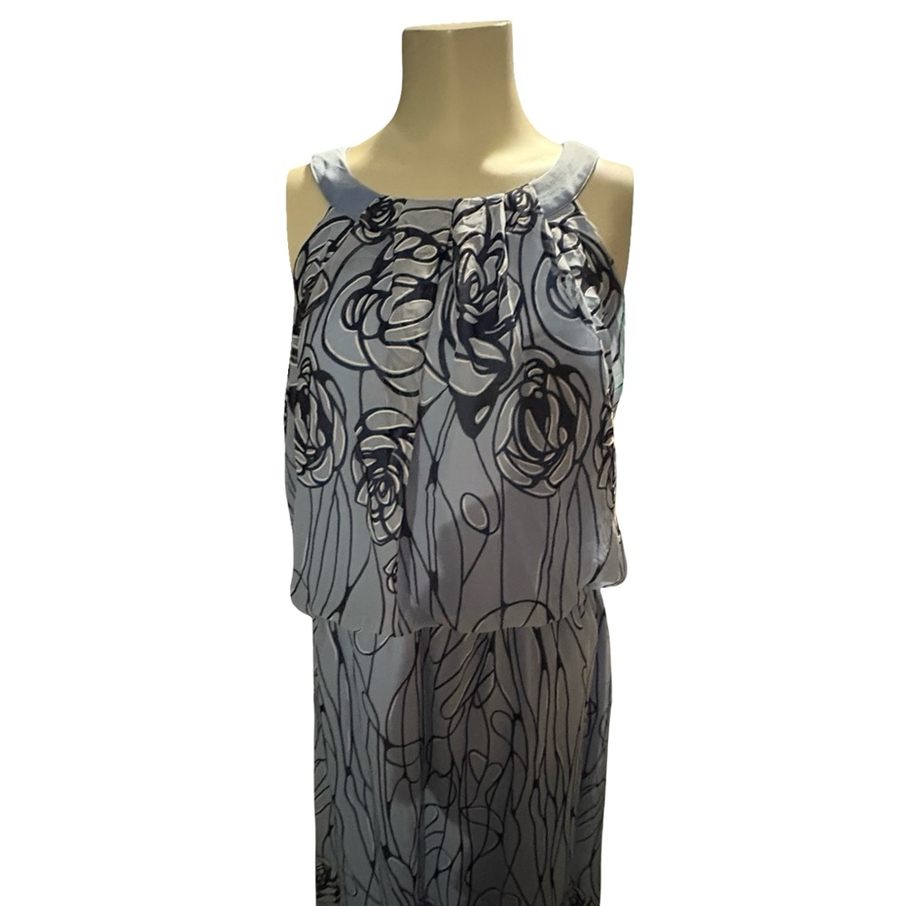 size 16 Robbie Bee Black and White Floral Maxi Dress NWT - Picture 11 of 11